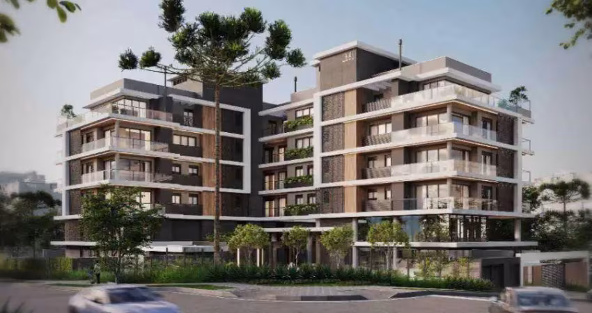 Apartamento com 2 quartos à venda na Rua Professor Duílio Aníbal Calderari, Hugo Lange, Curitiba