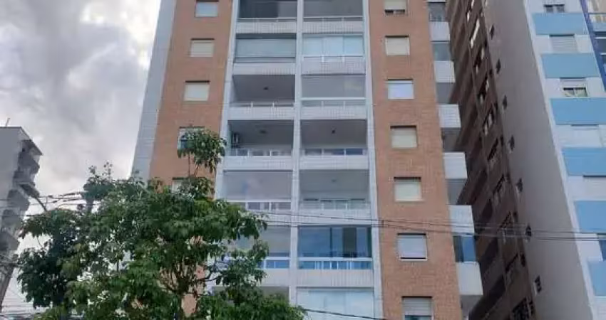 Excelente apartamento semi mobiliado com vista lateral da praia