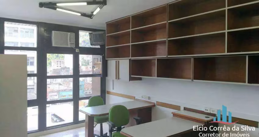 Excelente conjunto comercial em santos para locação
