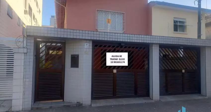 Casa com 4 quartos para alugar na Rua Comendador Alfaia Rodrigues, Embaré, Santos
