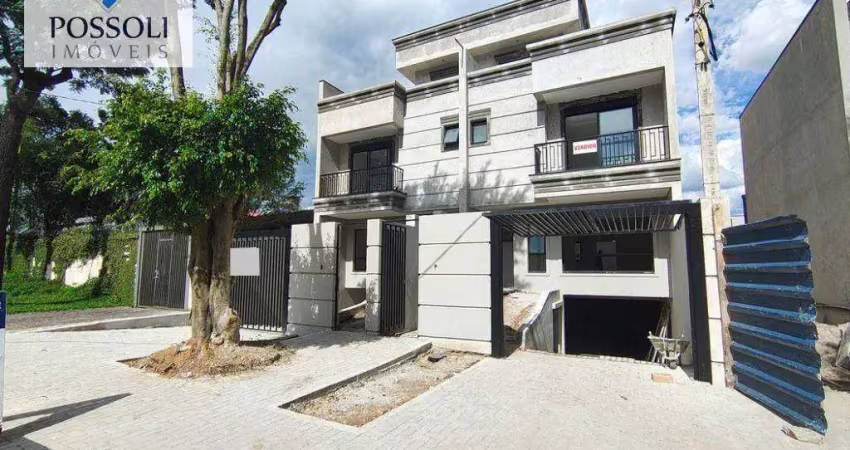 Sobrado com 3 dormitórios à venda, 243 m² por r$ 1.290.000,00 - bom retiro - curitiba/pr
