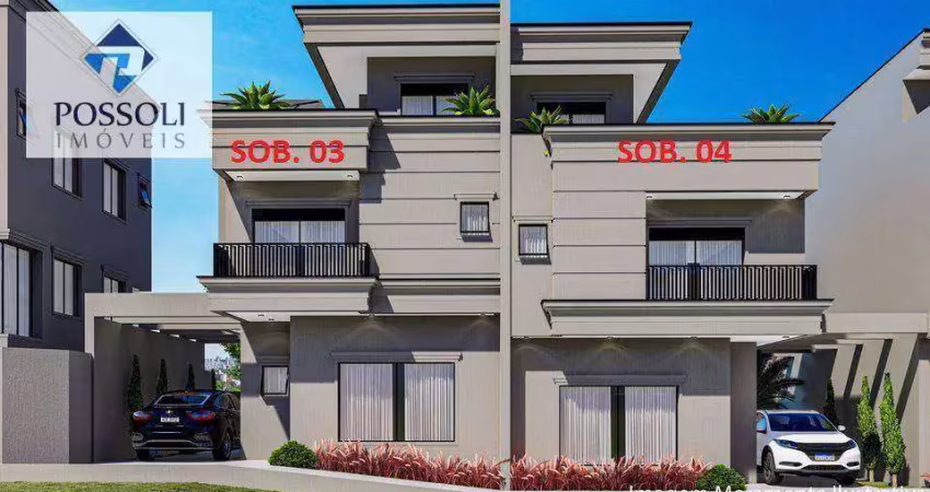Sobrado com 3 dormitórios à venda, 163 m² por r$ 999.000,00 - bom retiro - curitiba/pr