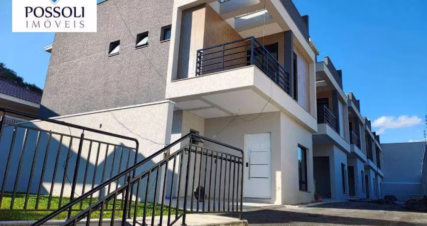 Sobrado com 3 dormitórios à venda, 166 m² por R$ 1.035.000,00 - Bacacheri - Curitiba/PR
