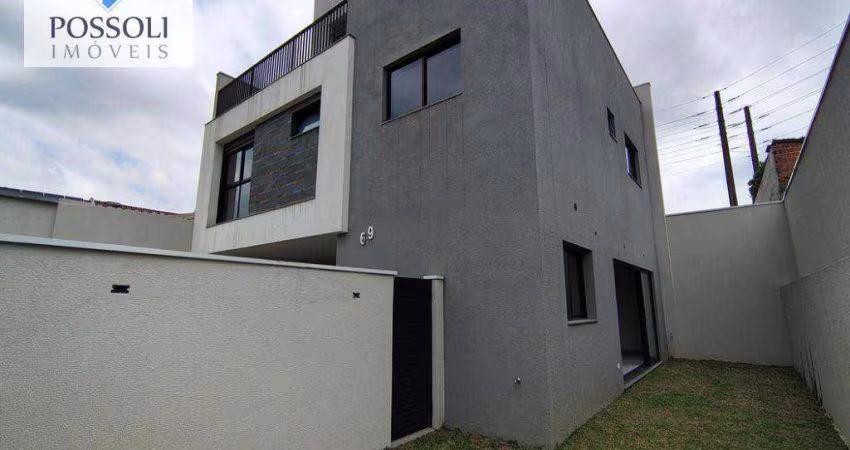 Sobrado com 3 dormitórios à venda, 205 m² por R$ 860.000,00 - Pilarzinho - Curitiba/PR