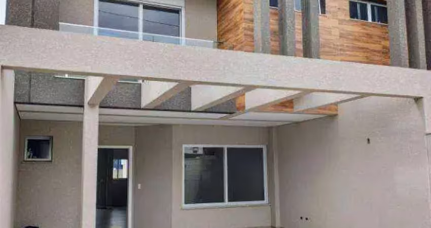 Sobrado com 03 dormitórios, 03 suítes  à venda, 241 m² por r$ 1.580.000 - bom retiro - curitiba/pr