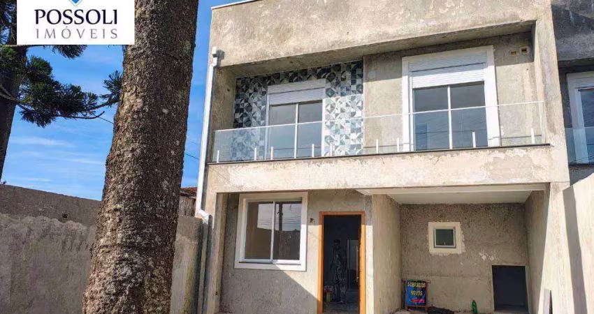 Sobrado com 3 dormitórios à venda, 141 m² por r$ 1.062.750,00 - boa vista - curitiba/pr