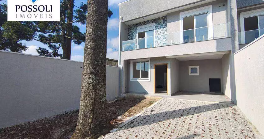 Sobrado com 3 dormitórios à venda, 141 m² por r$ 1.062.750,00 - boa vista - curitiba/pr