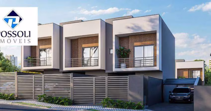 Sobrado com 3 dormitórios à venda, 116 m² por r$ 759.900 - uberaba - curitiba/pr