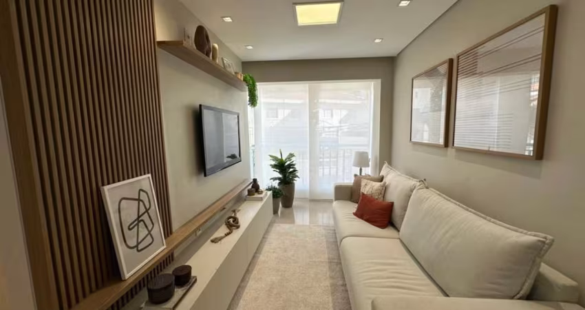Confortável apartamento tipo para venda com 2 quartos, sendo 1 suíte, 51m²