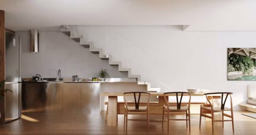 Excelente duplex para venda com 2 quartos, sendo 2 suítes, 154m²
