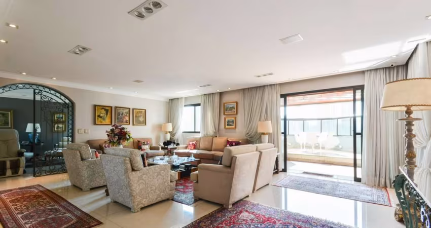 Confortável apartamento tipo para venda com 4 quartos, sendo 4 suítes, 374m²