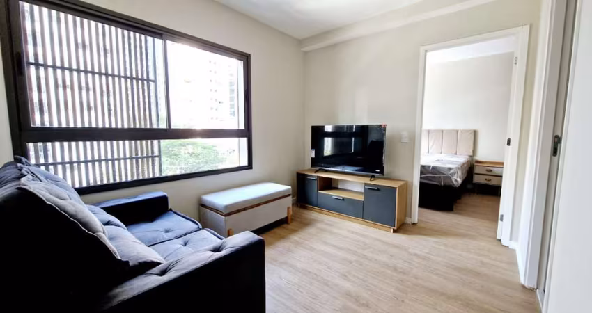 Sensacional apartamento tipo para venda com 1 quarto, 39m²
