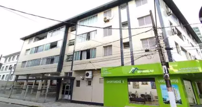Espetacular apartamento tipo para venda em canto do forte com 1 quarto, 41m²