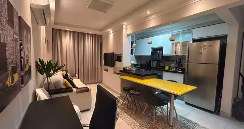 Espetacular apartamento tipo para venda em itararé com 1 quarto, sendo 1 suíte, 48m²