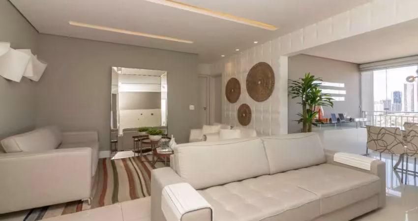 Atraente apartamento tipo para venda em bosque da saúde com 3 quartos, sendo 3 suítes, 110m²