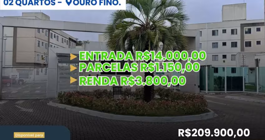 Apartamento 02 quartos - costeira - condomínio parque costa azul.