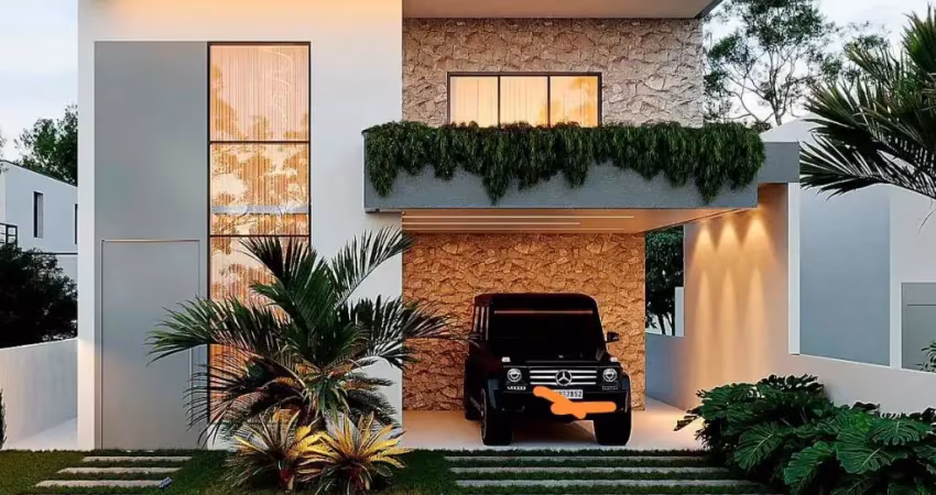 Casa belíssima com quatro  suites 2 pav. em terra de alphaville