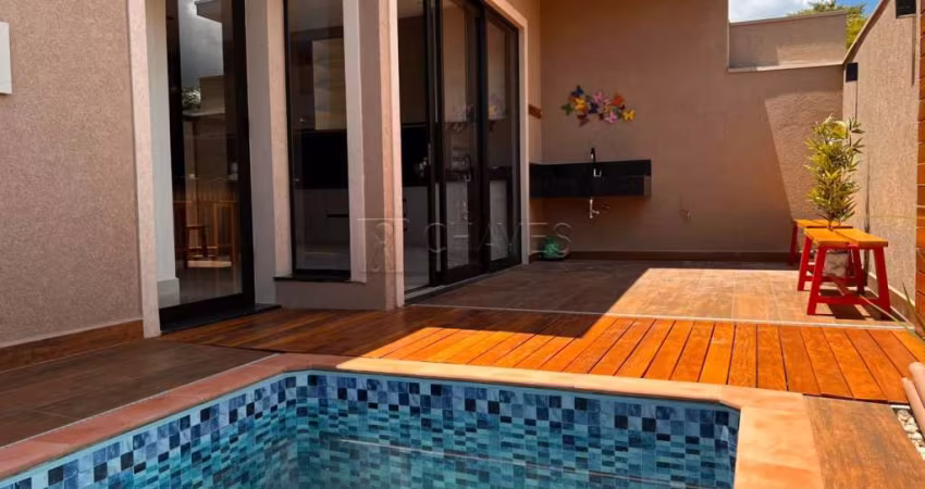 Casa de 3 quartos à venda no condomínio Residencial Valência, 149,45 m², Bonfim Paulista, Ribeirão Preto