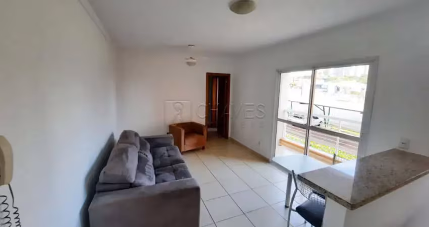 Apartamento mobiliado de 1 quarto para alugar no condomínio mediterrâneo residencial flat, 49,03 m², bairro jardim botânico em ribeirão preto