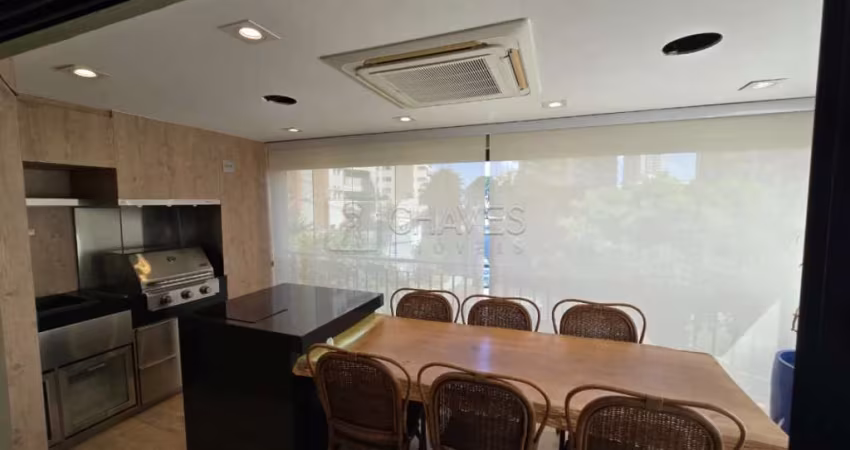 Apartamento mobiliado de 3 suítes para alugar no Edifício Le Parc Residence , 140 m², bairro Bosque das Juritis, Zona Sul de Ribeirão Preto