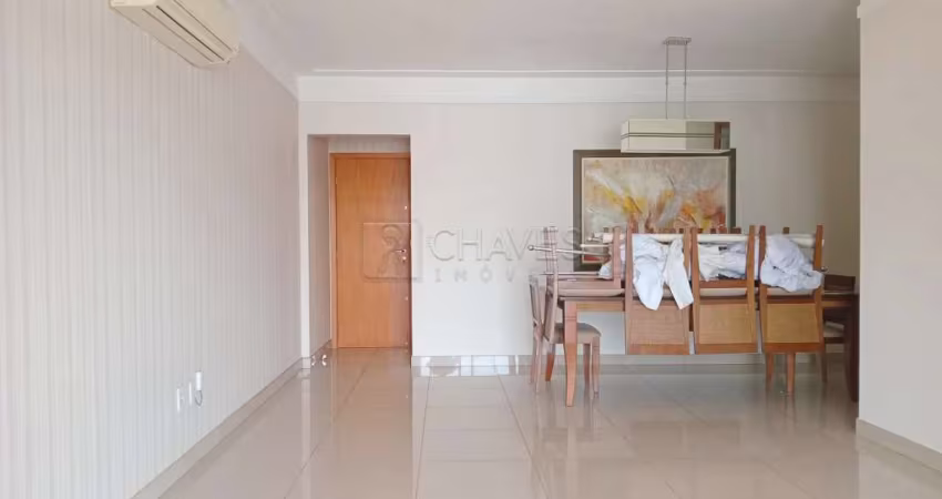 Apartamento de 3 quartos para alugar no Edifício Lugano, 110 m², bairro Nova Aliança, Zona Sul de Ribeirão Preto