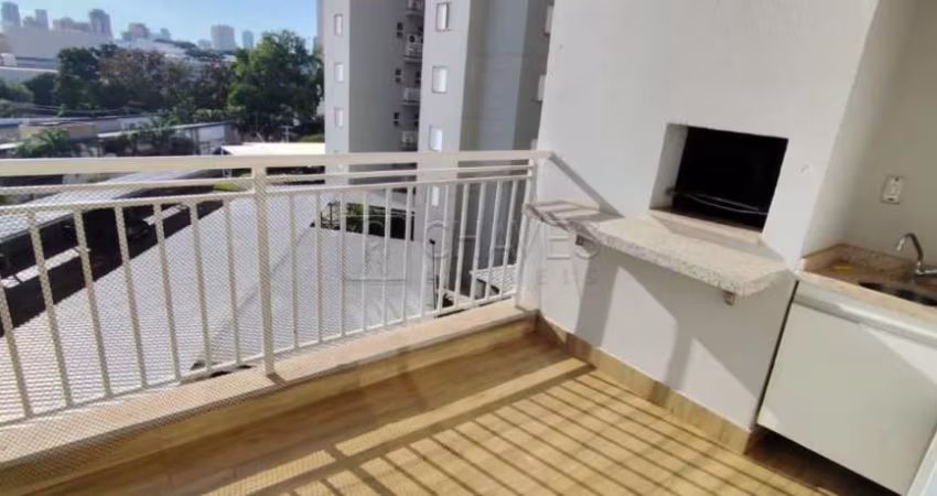 Apartamento mobiliado de 3 quartos para alugar no Edifício Panoramic Club House, 97,96 m², Nova Aliança, zona Sul de Ribeirão Preto