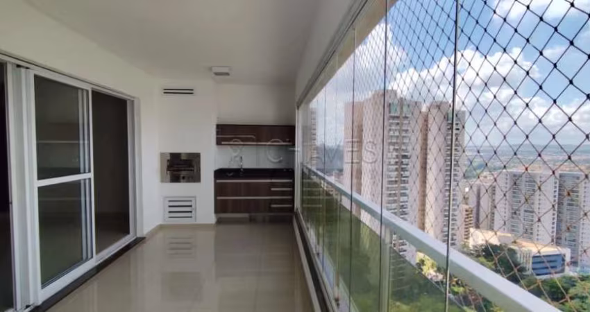 Apartamento 3 suítes para alugar no condomínio  Central Park, 135,35 m², Jardim Irajá, zona sul de Ribeirão Preto