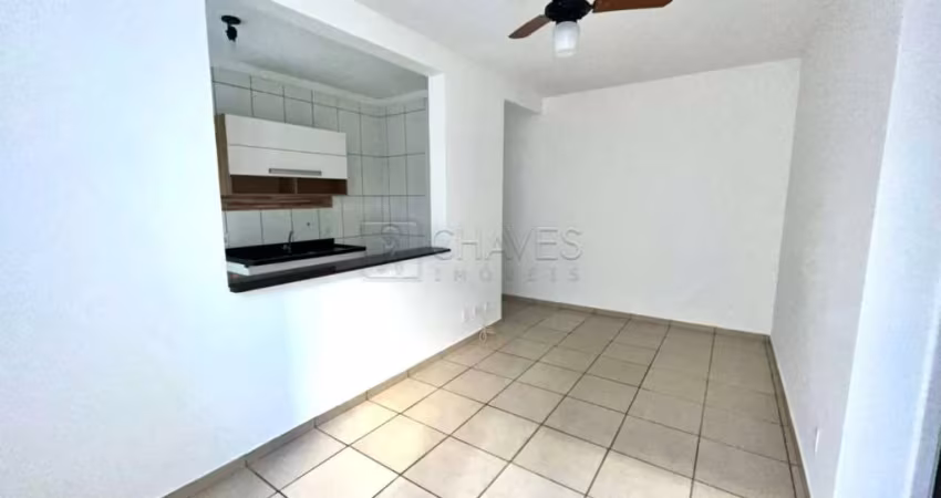 Apartamento térreo de 2 quartos para alugar no Edifício Reserva Sul, 48 m², Guaporé, zona sul de Ribeirão Preto