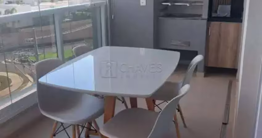 Apartamento de 3 quartos semimobiliado  para alugar no Edifício Le Nôtre, 108,32 m², bairro Jardim Olhos D`Água, Zona Sul de Ribeirão Preto