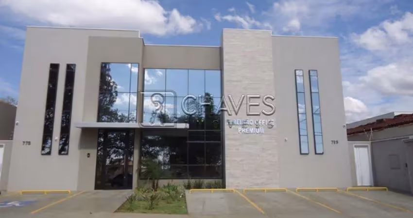 Sala comercial de 56m², para alugar no edifício ribeirão office premium, alto da boa vista zona sul de ribeirão preto