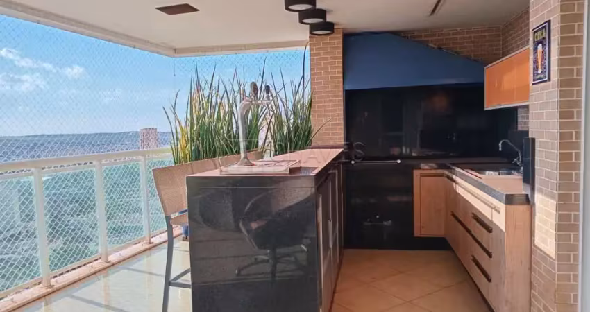 Apartamento de 3 suítes mobiliado para venda e locação no edifício doppio spazio, 239,77 m², bairro jardim botânico, zona sul de ribeirão preto