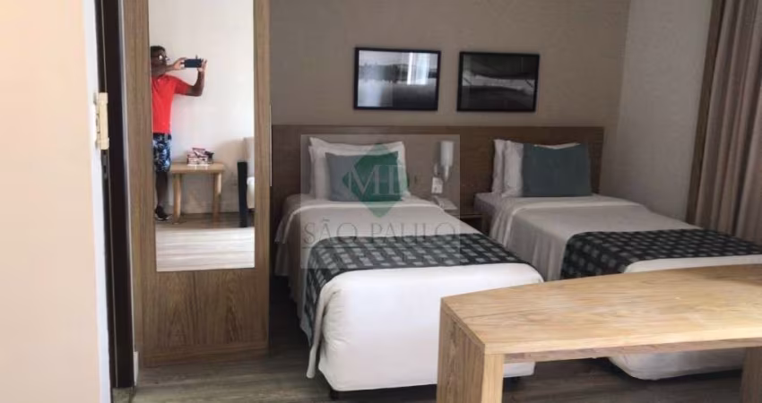 Apartamento à venda no Jardim Paulista, São Paulo-SP: 1 quarto, 1 vaga, 33,00 m² de área. Investimento perfeito!