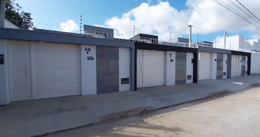 Casas com 02 quartos, sendo 01 suíte em nova esperança, parnamirim/rn.