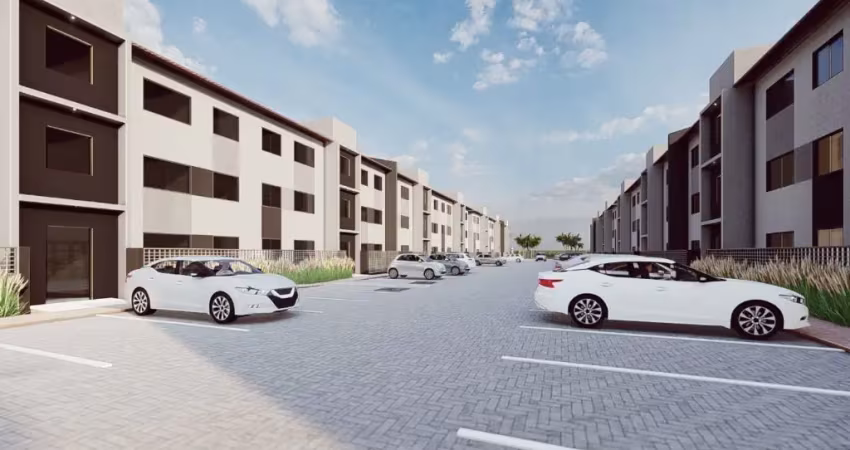 Apartamentos com 02 quartos em nova esperança, parnamirim rn