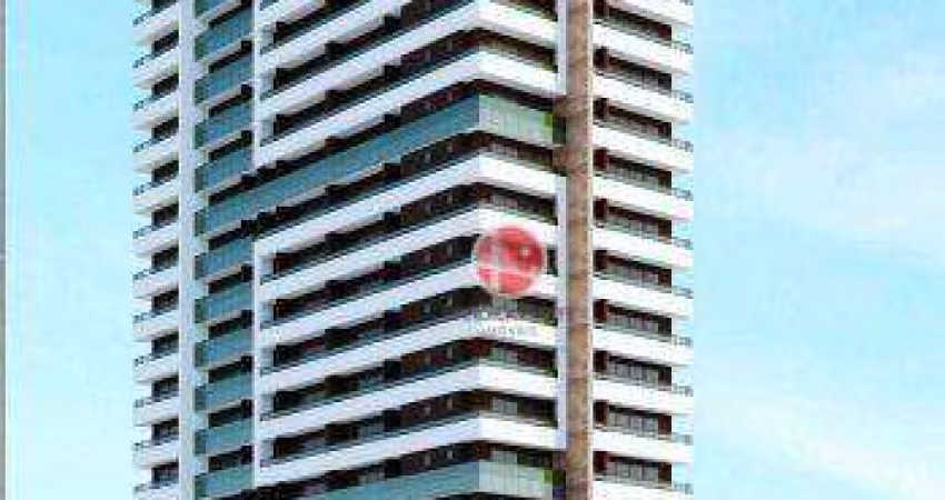 Apartamento com 1 dormitório à venda, 56 m² por R$ 809.000,00 - Mucuripe - Fortaleza/CE