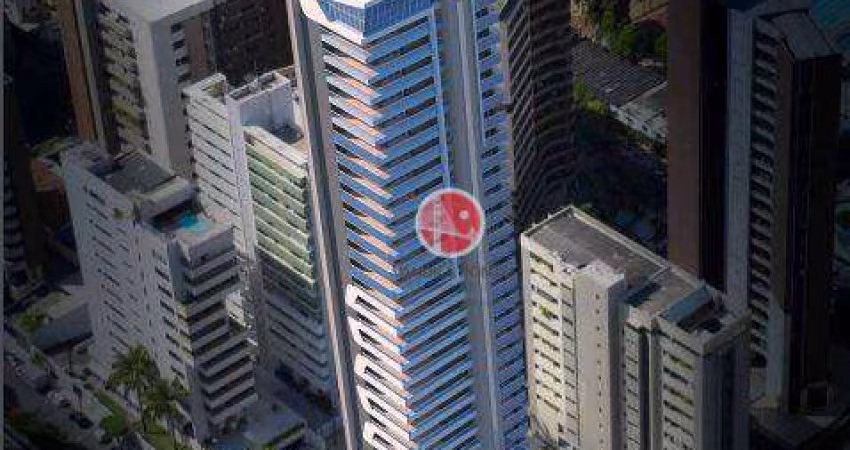 Apartamento com 4 dormitórios à venda, 242 m² por R$ 3.591.000,00 - Meireles - Fortaleza/CE