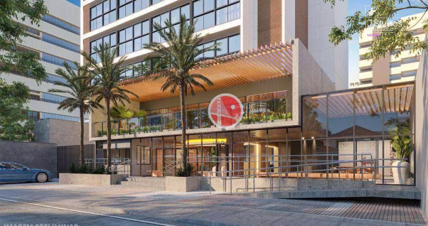 Apartamento com 1 dormitório à venda, 25 m² por R$ 368.000,00 - Centro - Fortaleza/CE