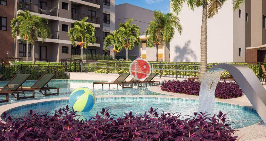 Apartamento com 2 dormitórios à venda, 53 m² por R$ 415.000,00 - Presidente Kennedy - Fortaleza/CE