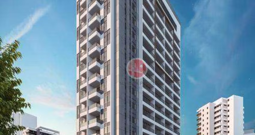 Apartamento com 1 dormitório à venda, 37 m² por R$ 513.000,00 - Meireles - Fortaleza/CE