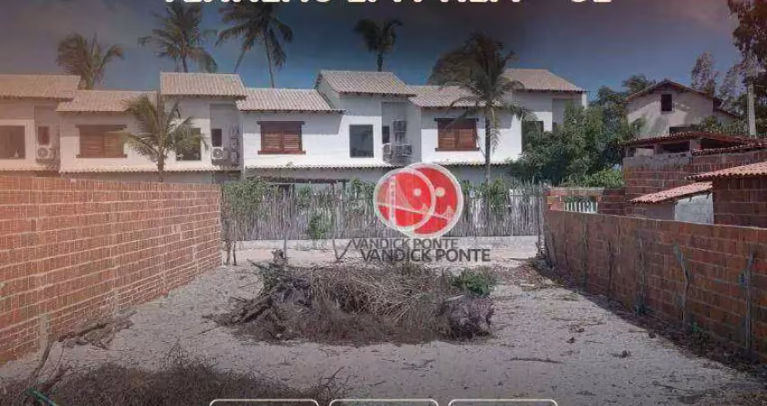 Terreno à venda, 320 m² por r$ 120.000,00 - praia do prea - cruz/ce