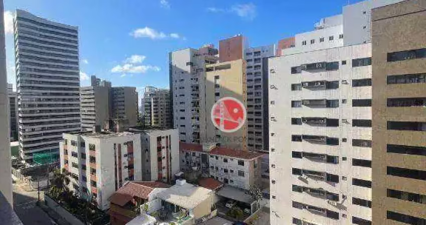 Apartamento com 3 dormitórios à venda, 133 m² por r$ 800.000,00 - meireles - fortaleza/ce