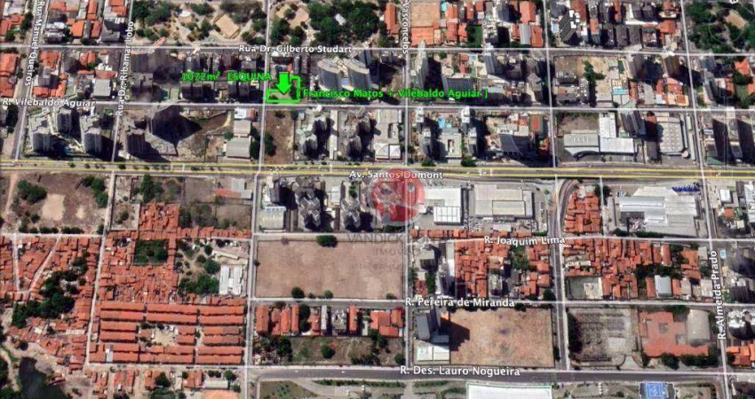 Terreno à venda, 1072 m² por R$ 2.680.000,00 - Cocó - Fortaleza/CE