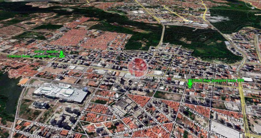 Terreno à venda, 450 m² por R$ 700.000,00 - Papicu - Fortaleza/CE