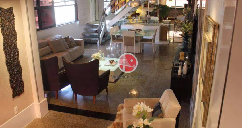 Cobertura com 4 dormitórios à venda, 350 m² por R$ 1.290.000,00 - Meireles - Fortaleza/CE