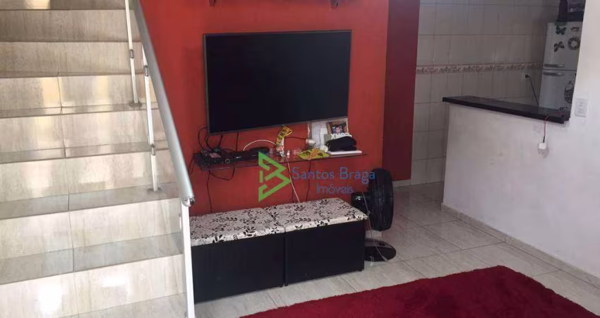 Sobrado com 2 dormitórios à venda, 76 m² por R$ 307.000 - Jardim São João (Jaraguá) - São Paulo/SP