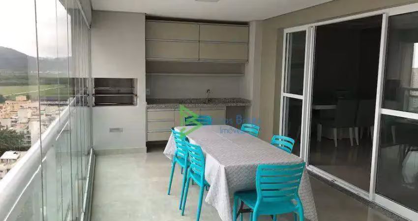 Apartamento com 3 dormitórios à venda, 135 m² por r$ 1.295.000,00 - vila luis antônio - guarujá/sp