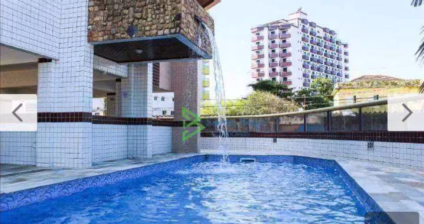 Apartamento com 2 dormitórios à venda, 80 m² por r$ 389.000,00 - mirim - praia grande/sp