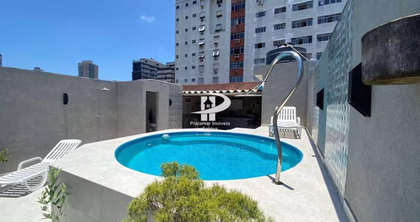 Sobrado com 3 quartos, Boqueirão - Santos