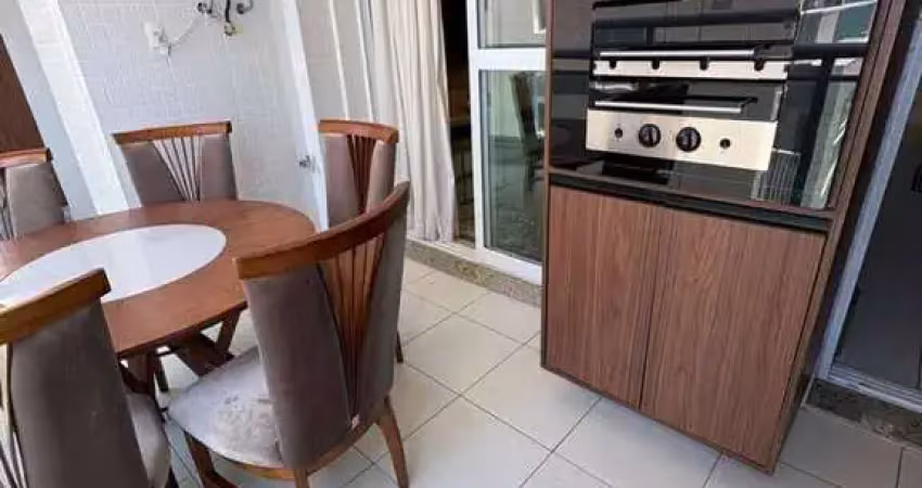 Ap254 - apartamento mobiliado com 2 suítes e vista parcial para o mar no josé menino