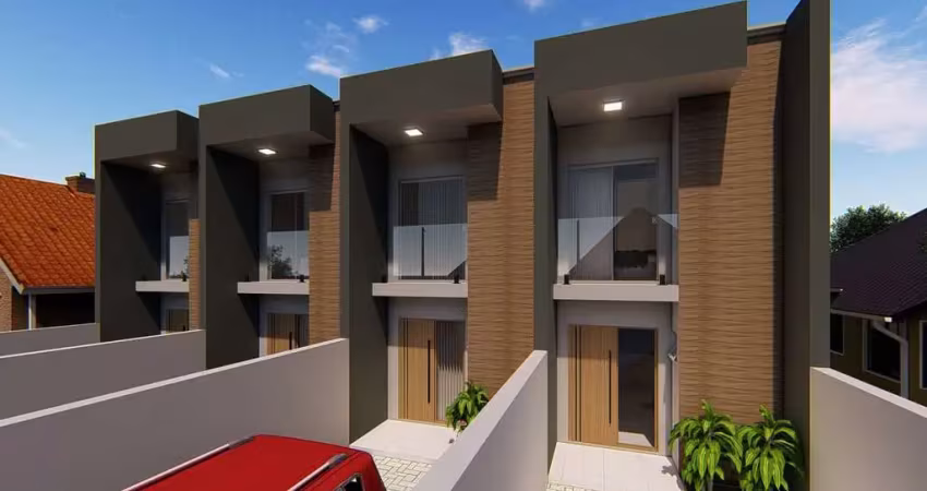 Última oportunidade! sobrado geminado com 2 suítes no iririú - residencial yellowstone  entrega dezembro 2026